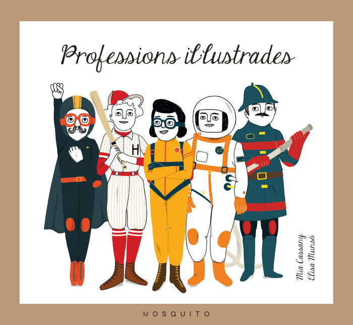 Professions il·lustrades, de Cassany Biosca, Mia | portada del libro