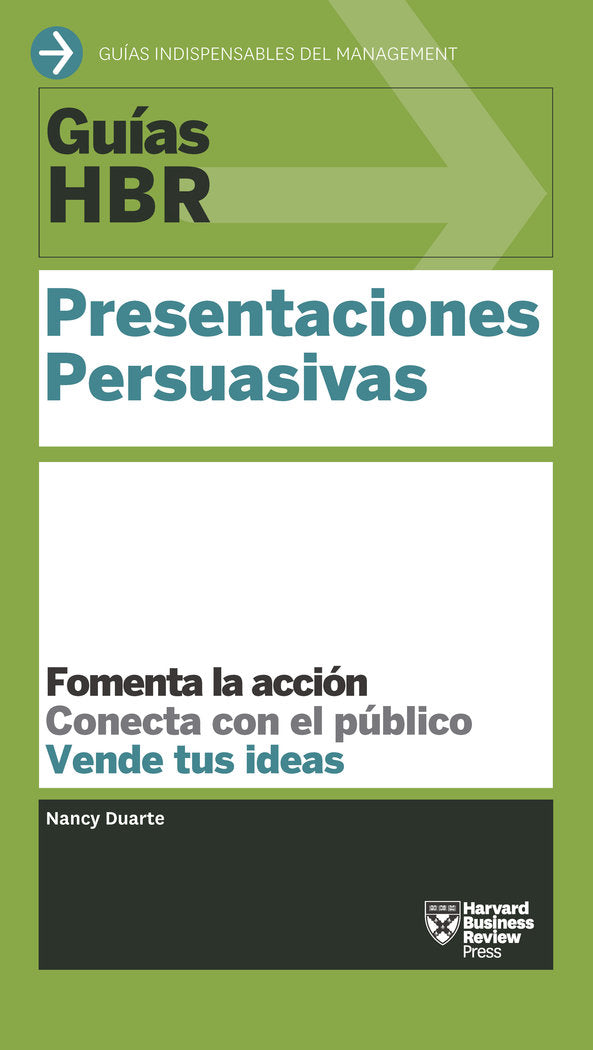 Presentaciones Persuasivas, de Harvard Business Review | portada del libro