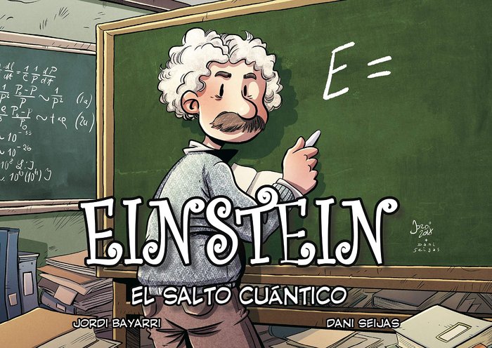 Einstein, el salto cuántico, de Bayarri Dolz, Jordi | portada del libro