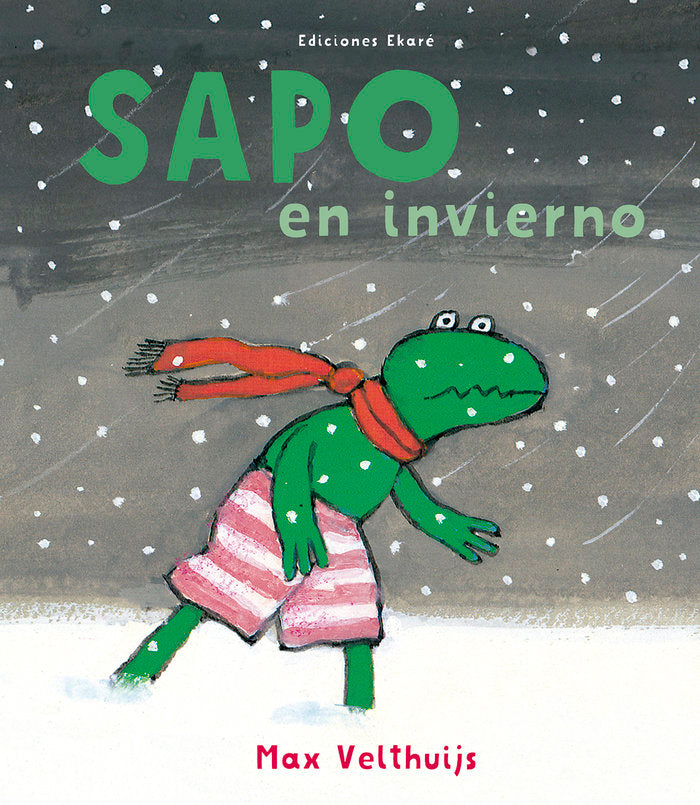 Sapo en invierno, de Max Velthuijs | portada del libro
