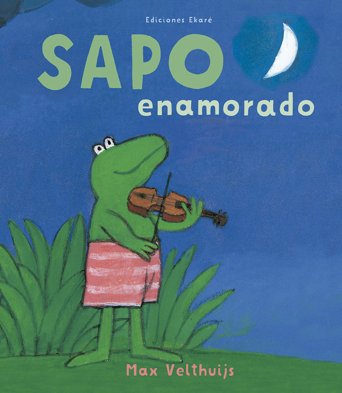 Sapo enamorado, de Max Velthuijs | portada del libro