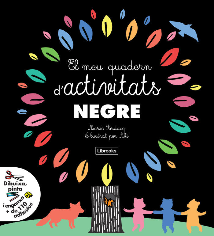 El meu quadern d'activitats negre, de Fordacq, Marie | portada del libro
