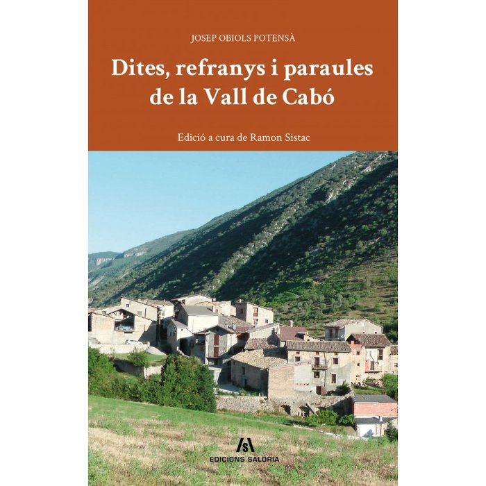 DITES REFRANYS I PARAULES DE LA VALL CATAL, de OBIOLS POTENS· | portada del libro