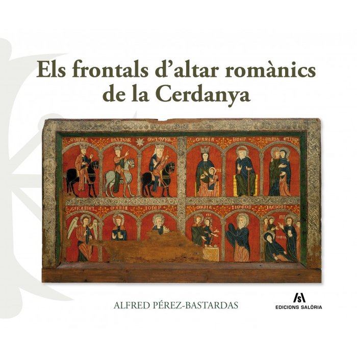 ELS FRONTALS DALTAR ROMANICS DE CERDAN CAT, de PERZ-BASTARDAS | portada del libro
