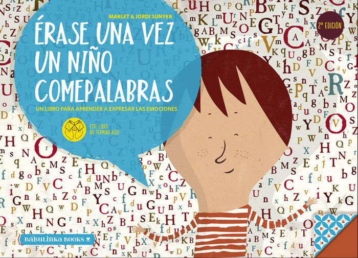 Érase una vez un niño comepalabras, de marlet, Marlet | portada del libro