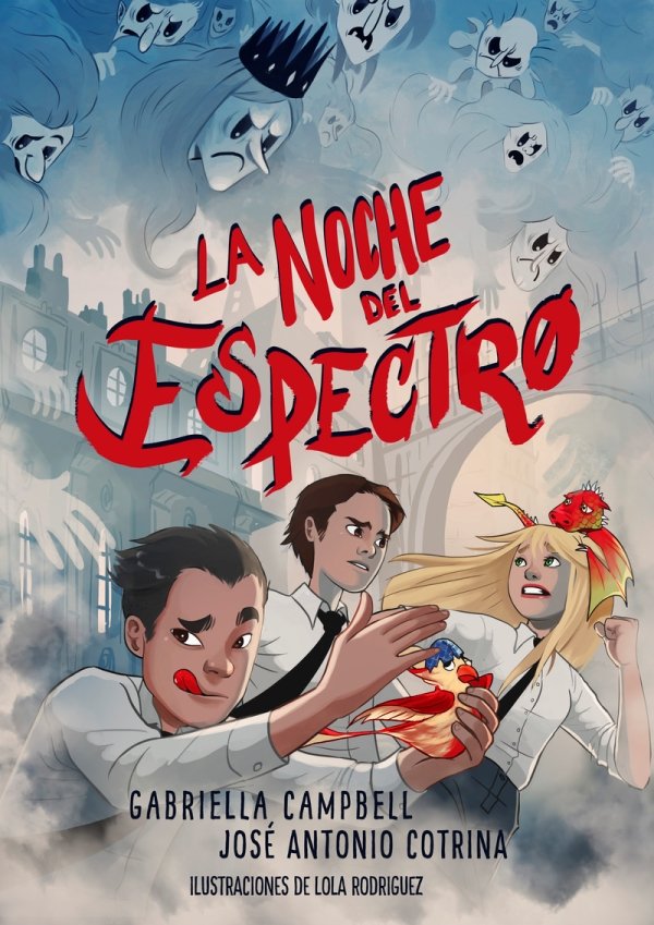 La noche del espectro, de Campbell, Gabriella | portada del libro