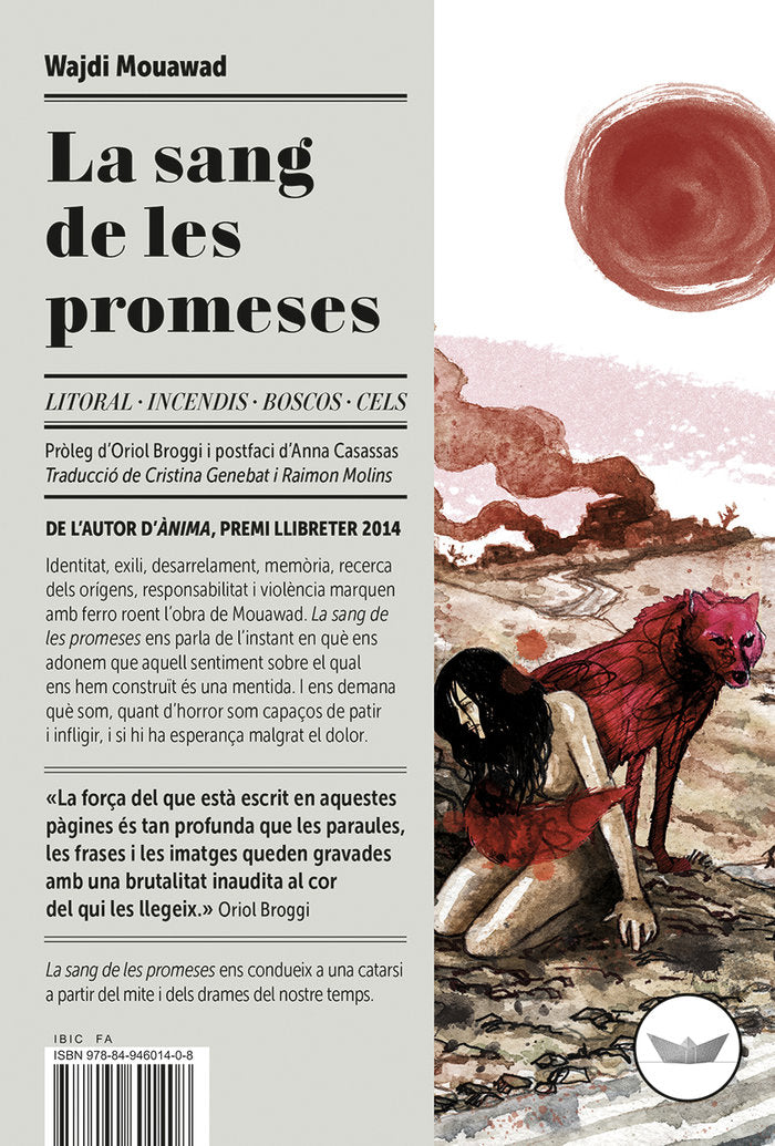 La sang de les promeses, de Mouawad, Wajdi | portada del libro