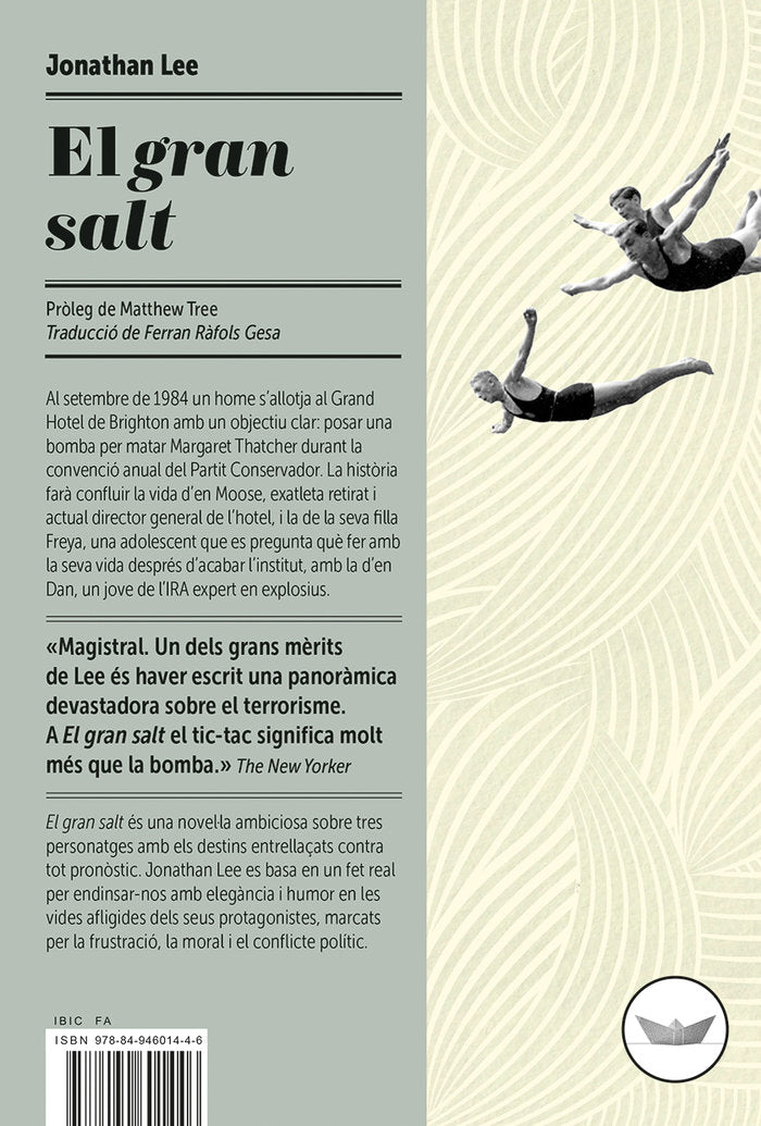 El gran salt, de Lee, Jonathan | portada del libro