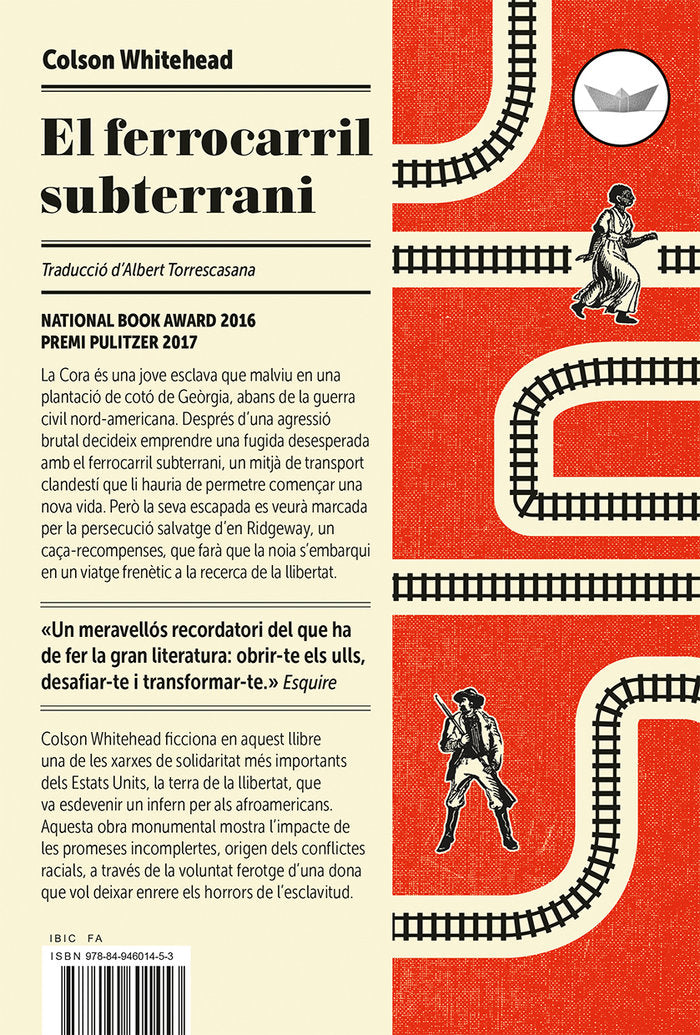 FERROCARRIL SUBTERRANI,EL - CAT 4ヲED, de Whitehead | portada del libro