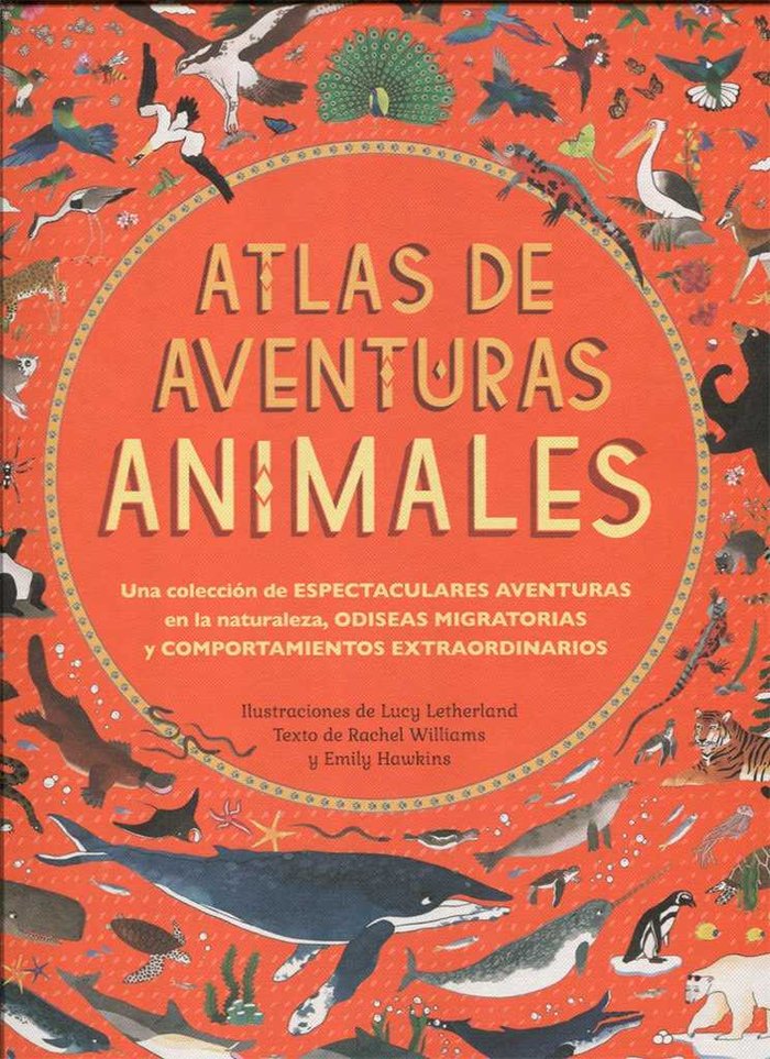Atlas de aventuras animales, de Williams | portada del libro