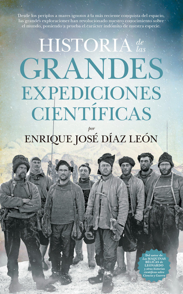 Historia de las grandes expediciones científicas, de Díaz León, Enrique José | portada del libro