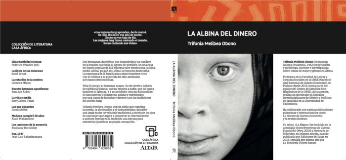 La albina del dinero, de Obono, Trifonia Melibea | portada del libro