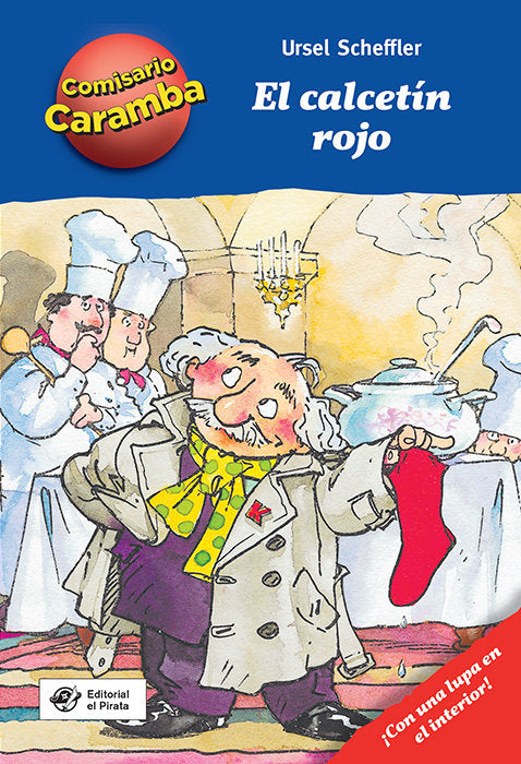 El calcetín rojo - Libros para niños de 8 años de detectives, de Scheffler, Ursel | portada del libro