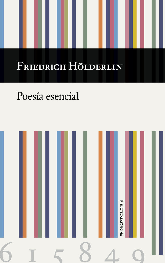 Poesía esencial, de Hölderlin, Friedrich | portada del libro