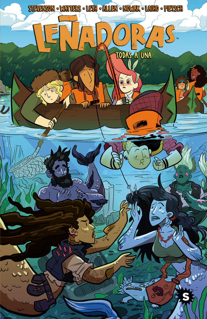 Leñadoras, de Stevenson, Noelle | portada del libro