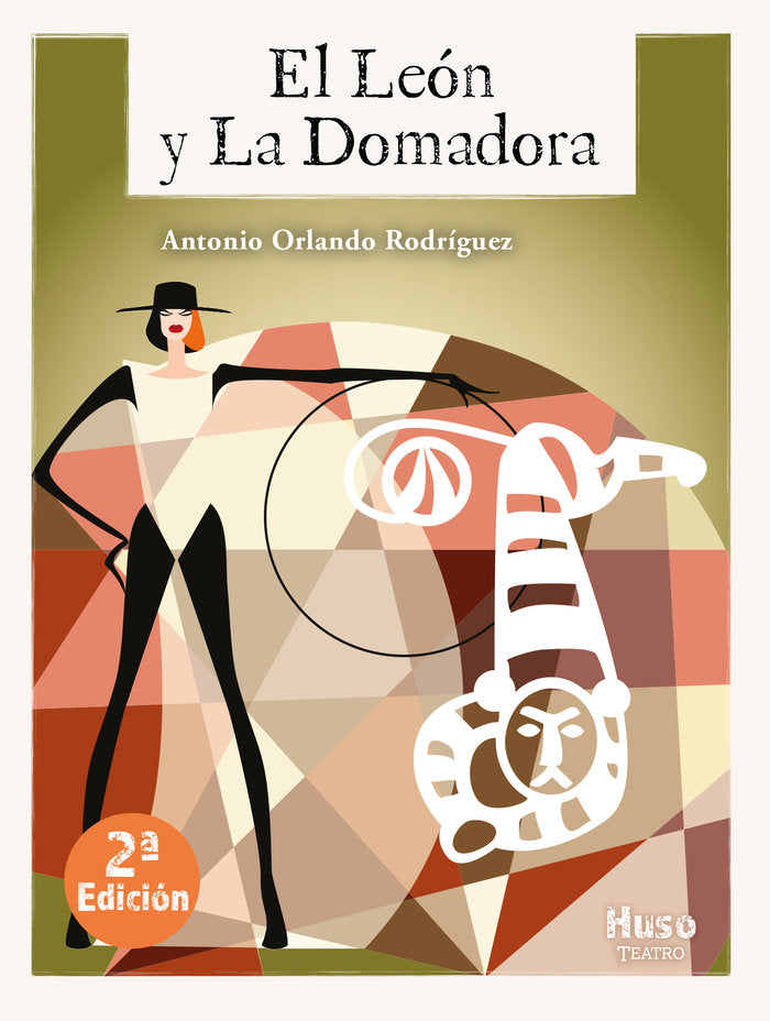 El leùón y la domadora, de Orlando RodrÆguez, Antonio | portada del libro