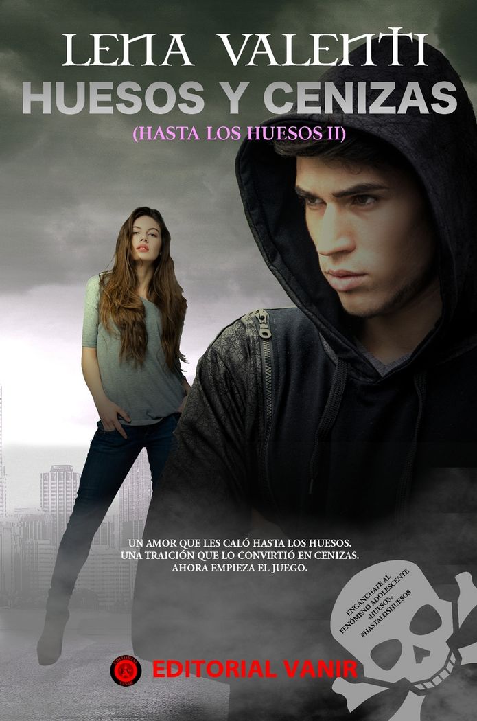 HUESOS Y CENIZAS, de Valenti, Lena | portada del libro