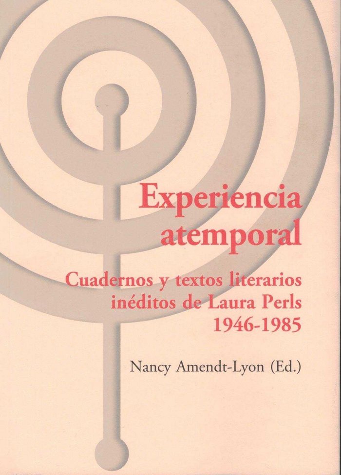 Experiencia atemporal, de AMENDT-LYON | portada del libro