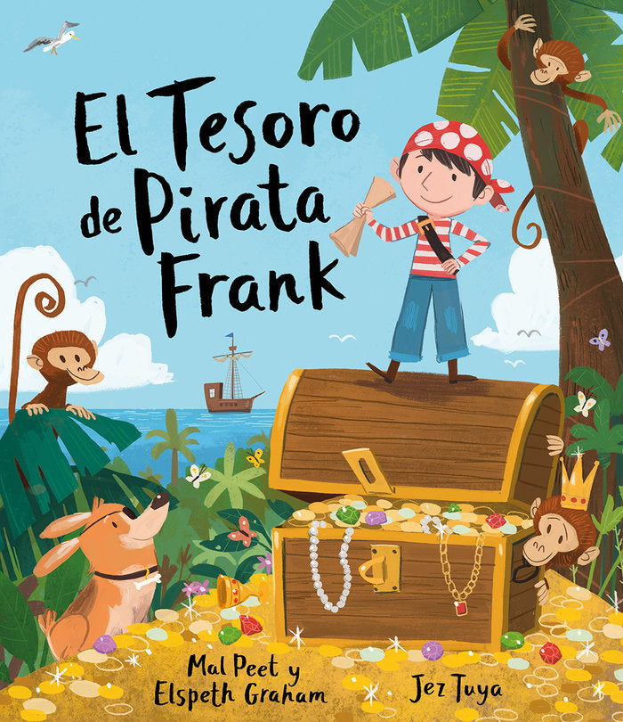 EL TESORO DE PIRATA FRANK, de PEET, MAL | portada del libro