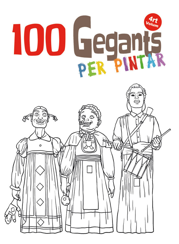 100 Gegants per pintar. Volum 4, de Juanolo | portada del libro