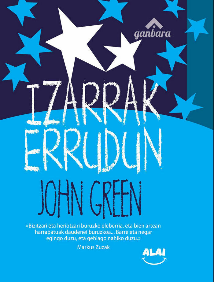 Izarrak errudun, de GREEN, JOHN | portada del libro