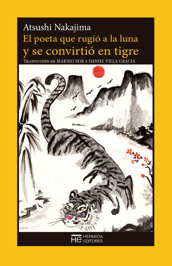 El poeta que rugió a la luna y se convirtió en tigre, de Nakajima, Atsushi | portada del libro