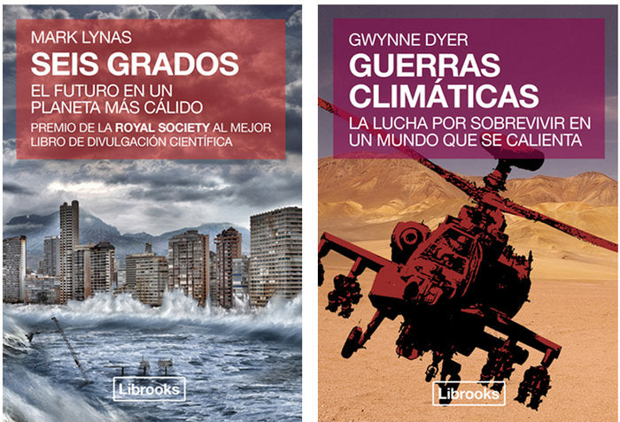 Pack cambio climático: Seis grados + Guerras climáticas, de Lynas, Mark | portada del libro
