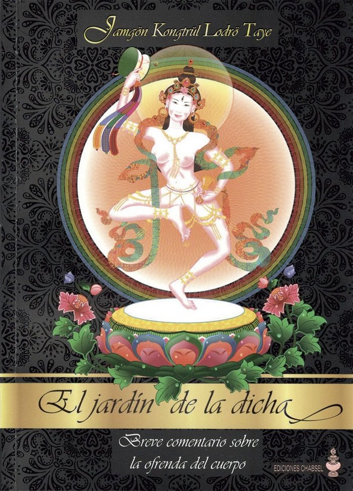 El jardín de la dicha, de Lodro Taye, Jamgon Kongtrul | portada del libro