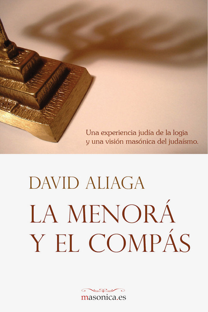 La menorá y el compás, de Aliaga, David | portada del libro