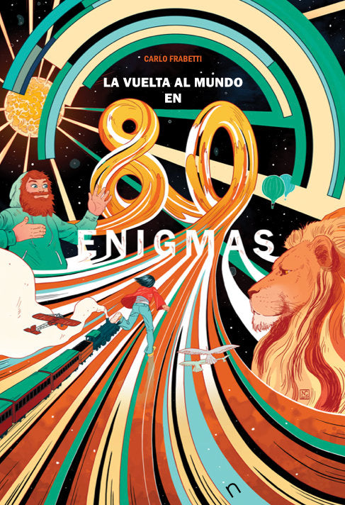 La vuelta al mundo en 80 enigmas, de Frabetti, Carlo | portada del libro