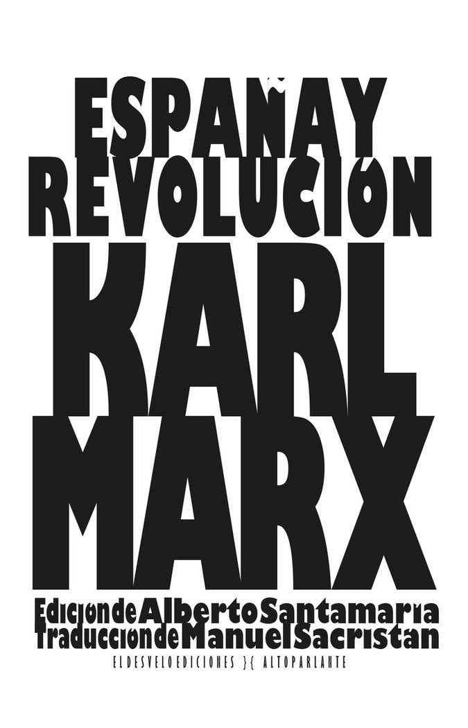 España y Revolución, de Marx, Karl | portada del libro
