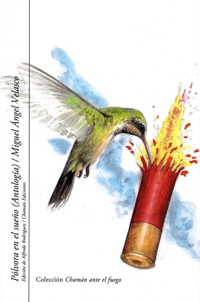 POLVORA EN EL SUEÑO ANTOLOGIA, de Ángel Velasco | portada del libro