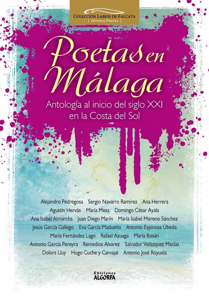 Poetas en Málaga, de Bosán López | portada del libro