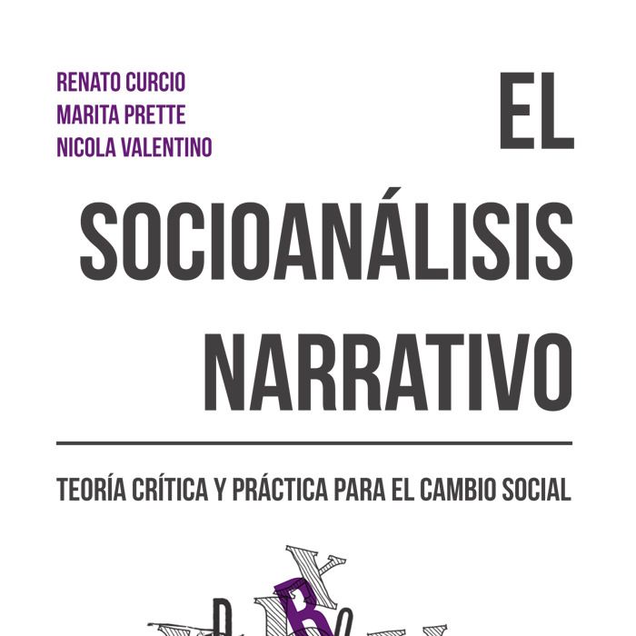 El socioanálisis narrativo, de Curcio, Renato | portada del libro