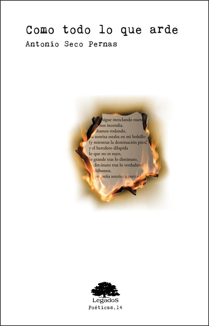 Como todo lo que arde, de SECO PERNAS, ANTONIO | portada del libro