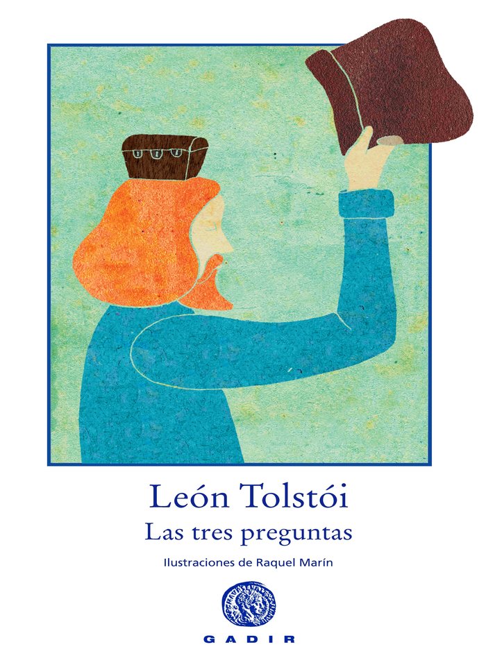 Las tres preguntas, de Tolstói, León | portada del libro
