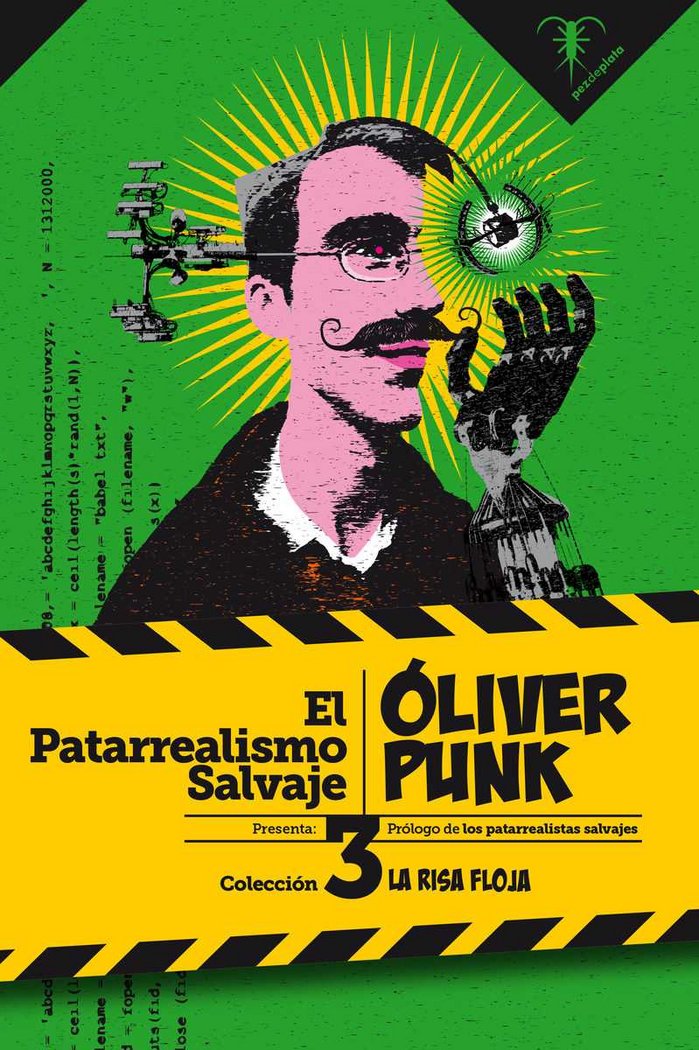 Óliver Punk, de El Patarrealismo Salvaje | portada del libro