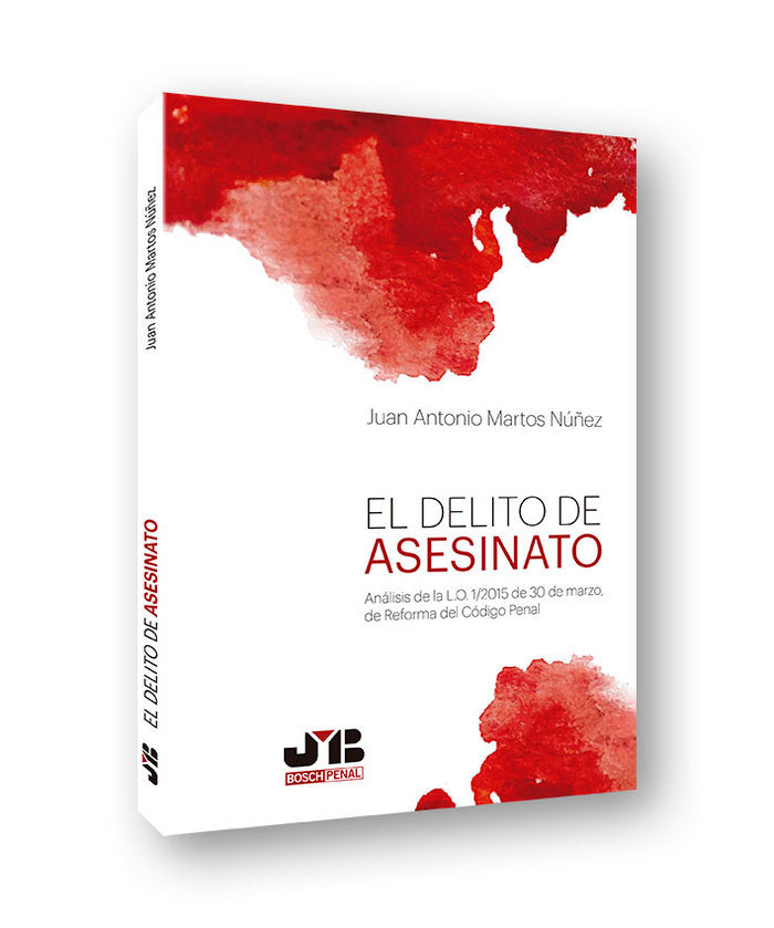 El delito de asesinato, de Martos Núñez, Juan Antonio | portada del libro