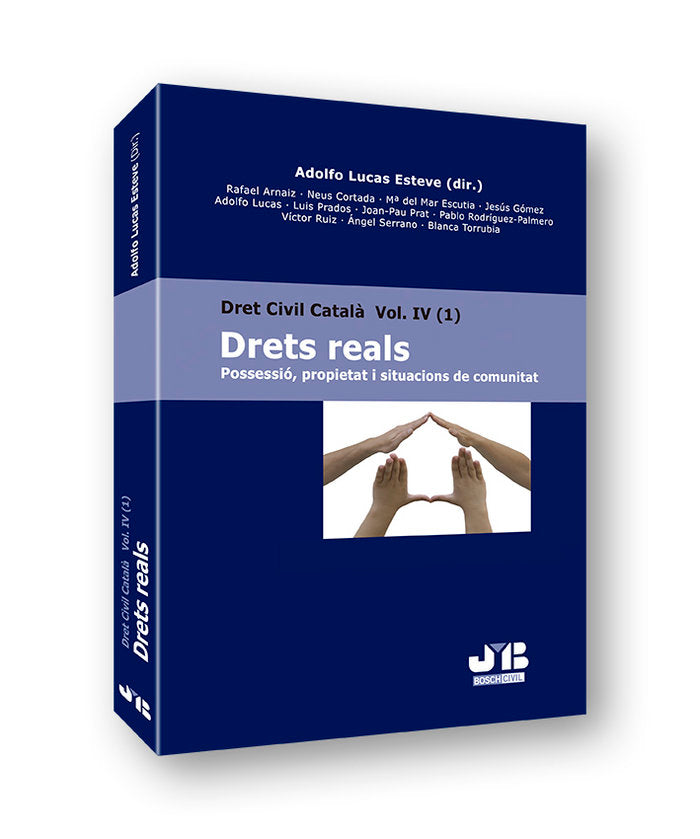 Dret Civil Català IV (1). DRETS REALS, de Lucas Esteve, Adolfo | portada del libro