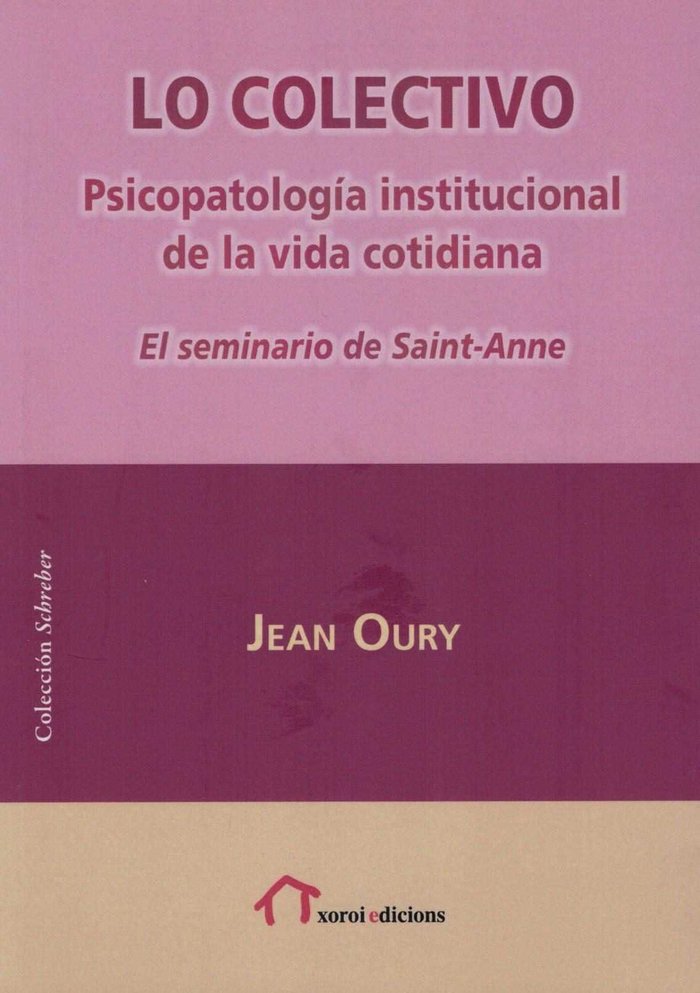 Lo Colectivo, de Oury | portada del libro