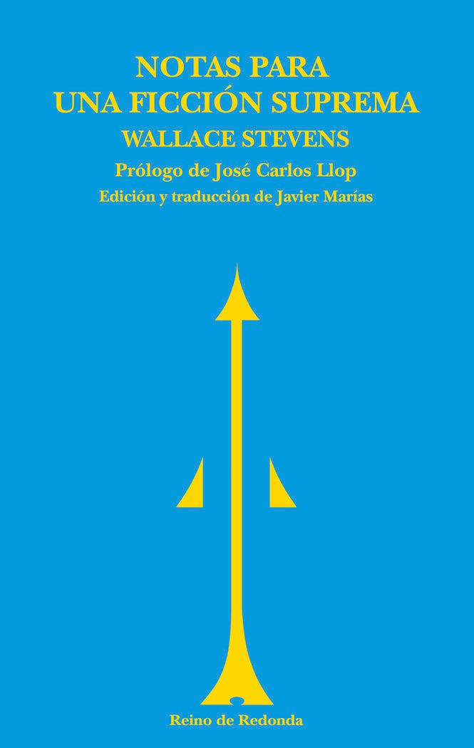 Notas para una ficción suprema, de Stevens | portada del libro