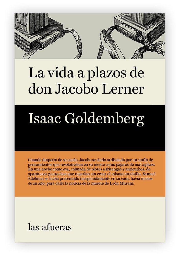 LA VIDA A PLAZOS DE DON JACOBO LERNER, de GOLDEMBERG, ISAAC | portada del libro