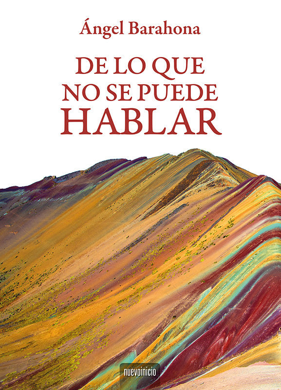 De lo que no se puede hablar, de Barahona Plaza | portada del libro