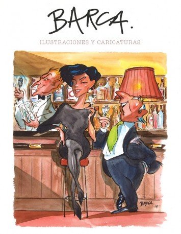 BARCA. ILUSTRACIONES Y CARICATURAS, de USSÍA, ALFONSO | portada del libro