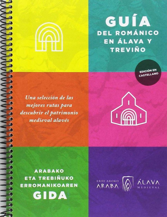 Guía del románico en Álava y Treviño, de López de Munain Iturrospe, Gorka | portada del libro