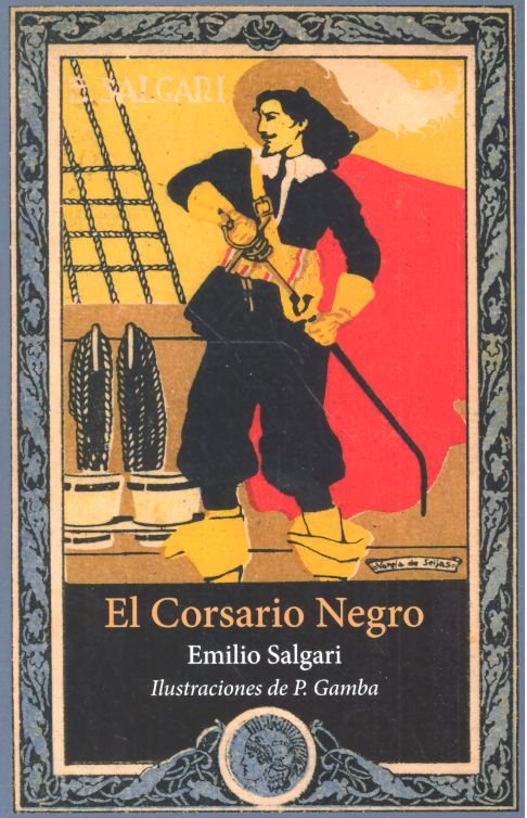 CORSARIO NEGRO,EL, de SALGARI,EMILIO | portada del libro