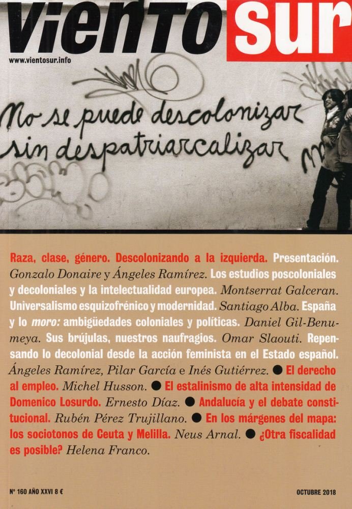 VIENTO SUR 160 | portada del libro