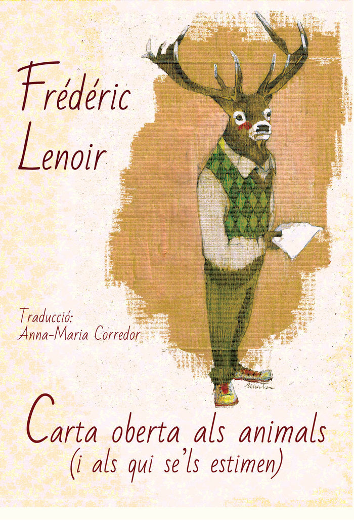 Carta oberta als animals (i als qui se'ls estimen), de Lenoir, Frédéric | portada del libro