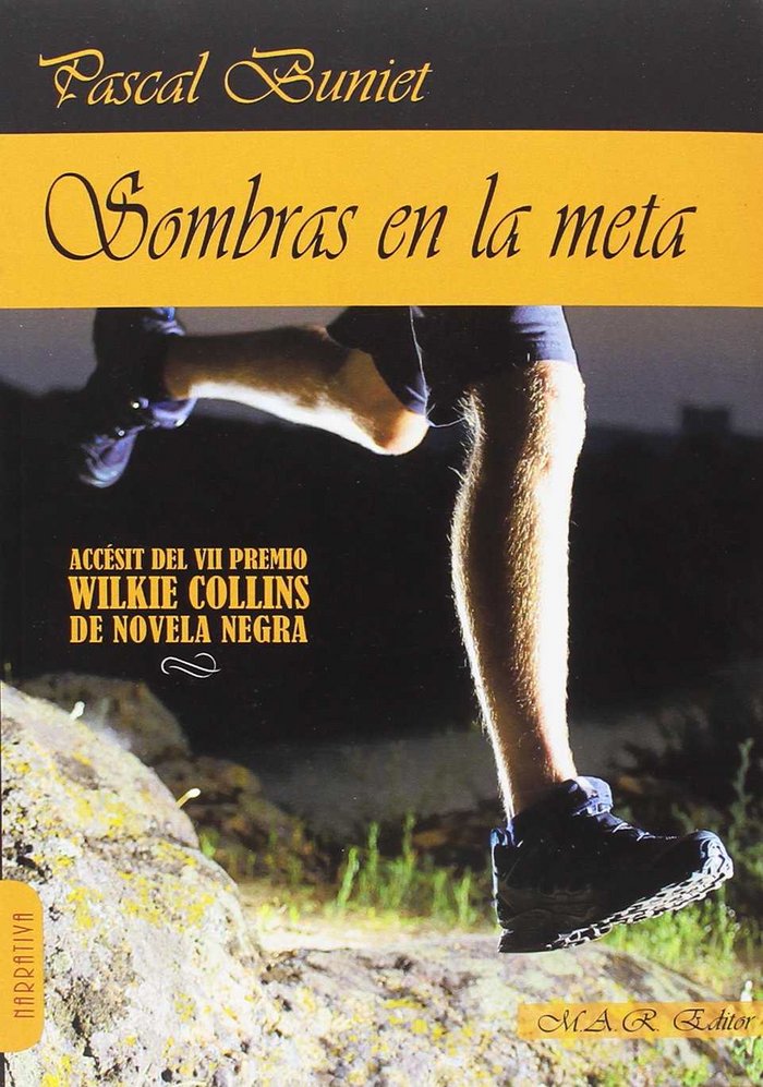 Sombras en la meta, de Buniet, Pascal | portada del libro