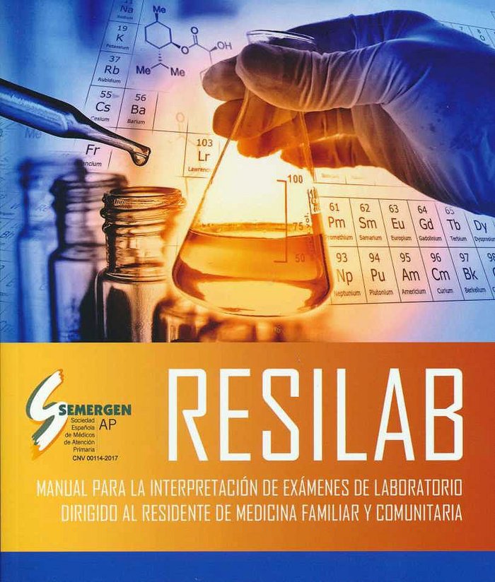 RESILAB. MANUAL PARA LA INTERPRETACION DE EXAMENES DE LABORATORIO, de , AA.VV | portada del libro
